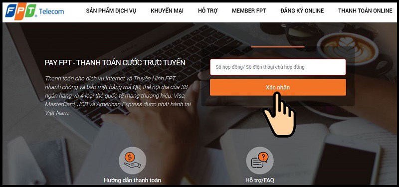 Hướng dẫn cách đóng tiền mạng/ thanh toán hóa đơn FPT 10 Đăng Nhập đóng Tiền Mạng Fpt