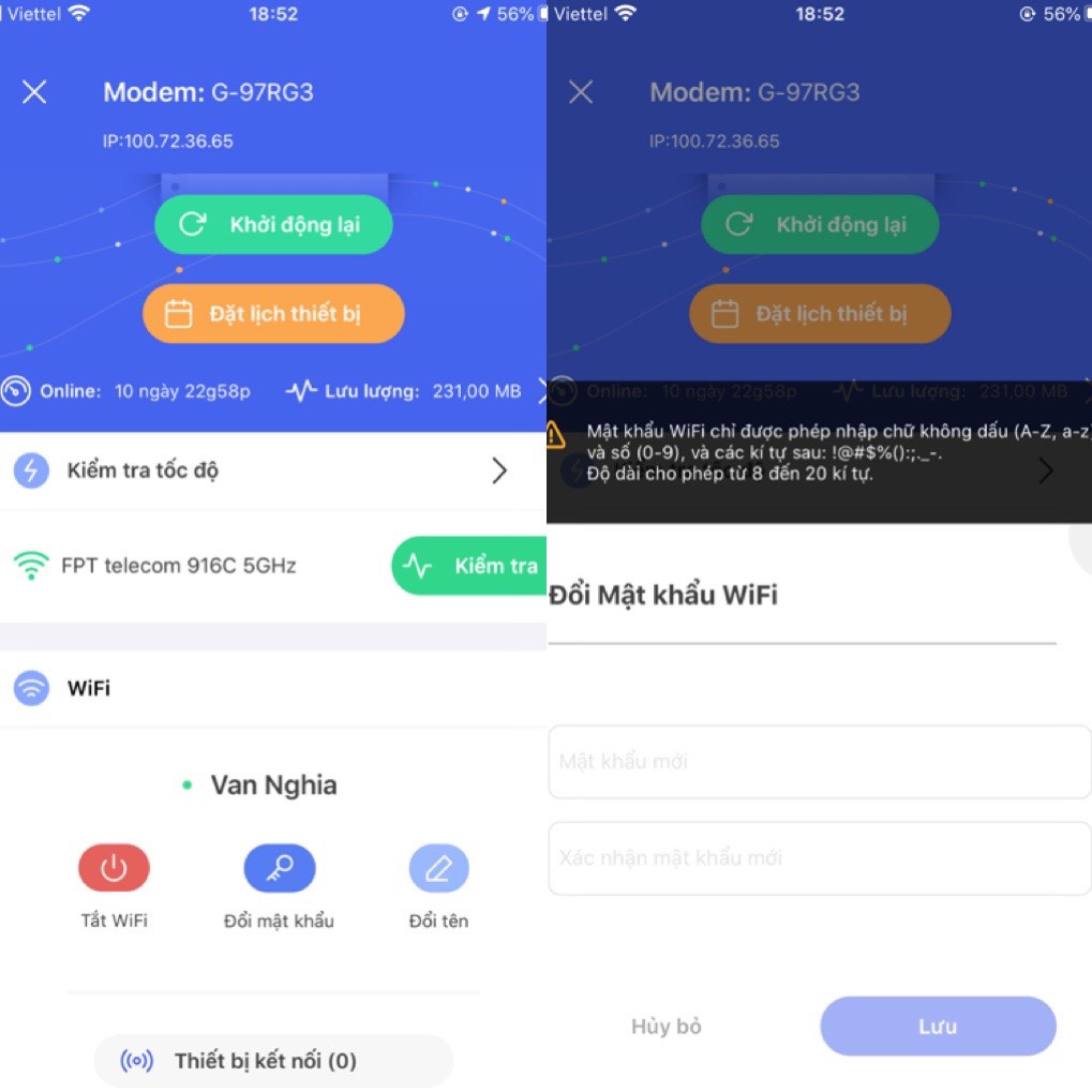 CÁCH ĐỔI MẬT KHẨU WIFI FPT NHANH CHÓNG VÀ DỄ DÀNG 4 Doi Pass Wifi Fpt