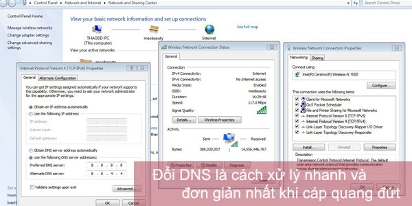 Cáp Quang Biển APG Tiếp Tục Bị Đứt Gây Ảnh Hưởng Tới Tốc Độ Truy Cập Internet Trong Nước 3 Đổi DNS để truy cập internet nhanh hơn khi đứt cáp quang biển