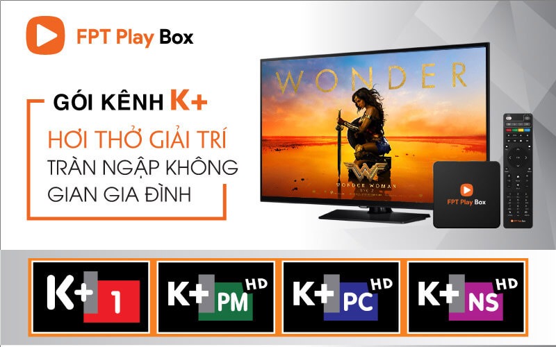 Gói cước FPT Play - 3 Gói cước được nhiều người lựa chọn đăng ký nhiều nhất trên smartphone, smart tv 4 Gói cước FPT Play K+